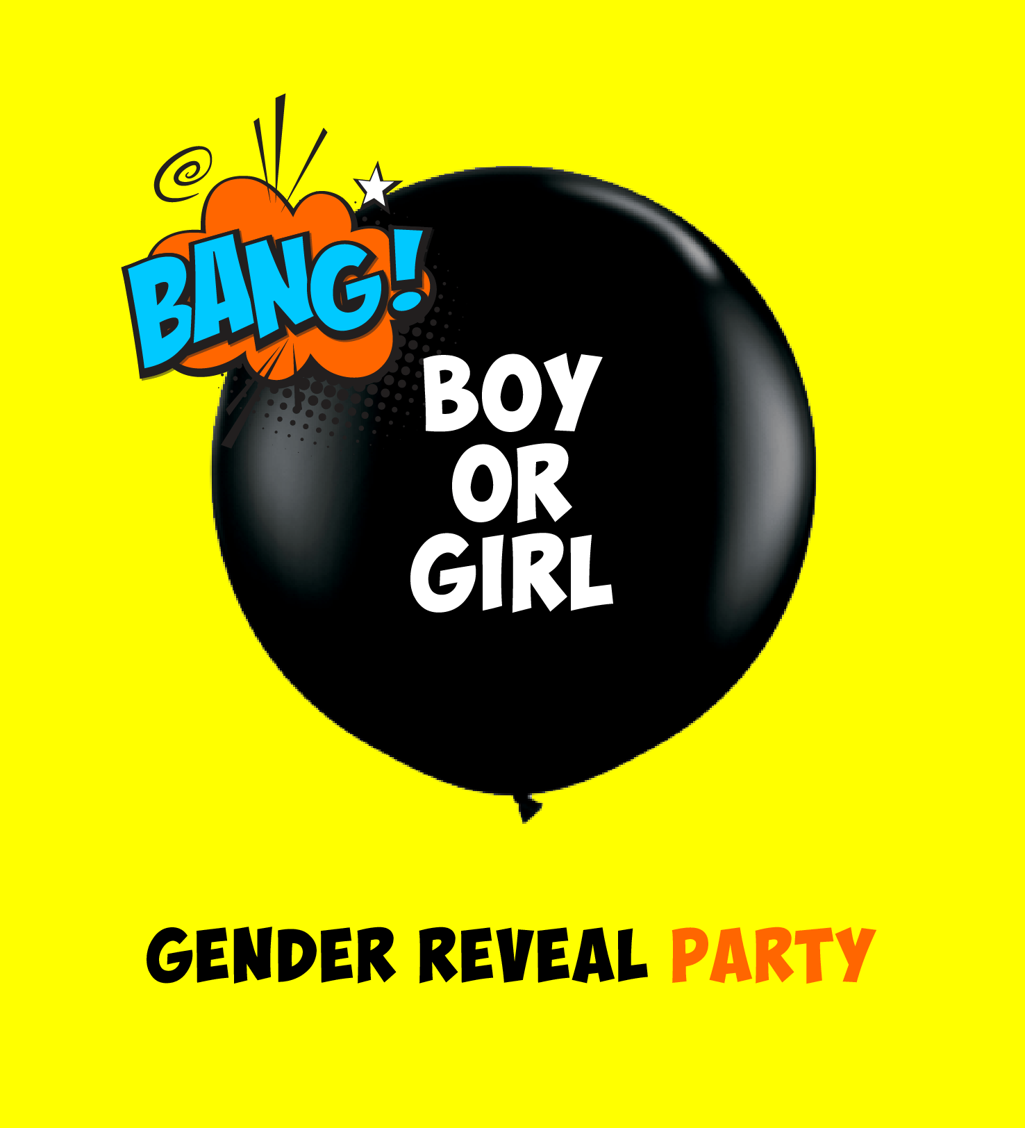 GENDER REVEAL PARTY